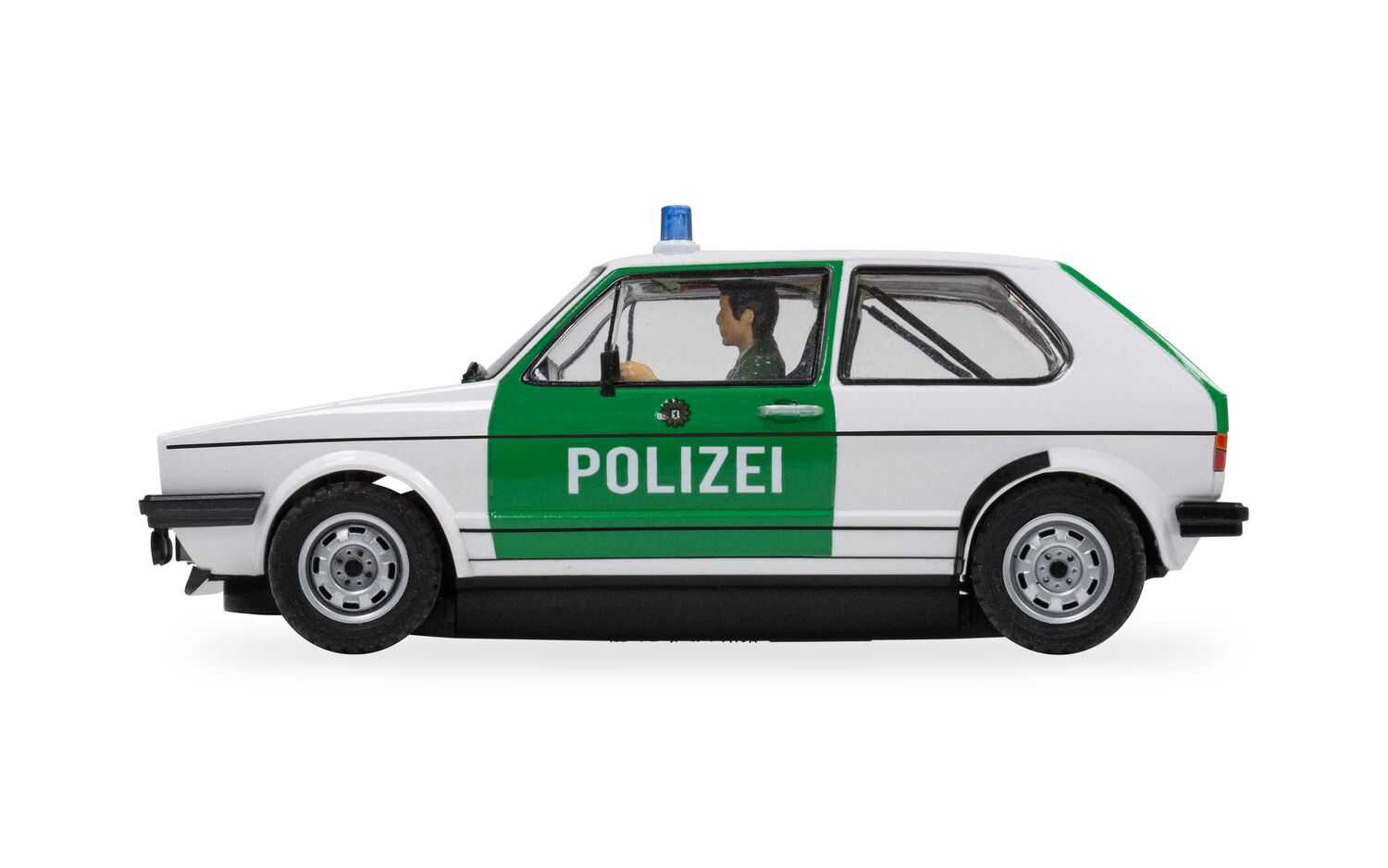 Autíčko Street SCALEXTRIC C4572 - Volkswagen Golf MK1 - Polizei (1:32)
