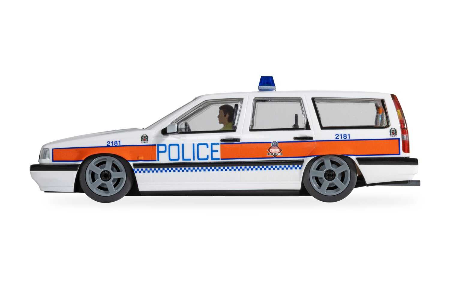 Autíčko Street SCALEXTRIC C4627 - Volvo 850 Estate - Police Edition (1:32)