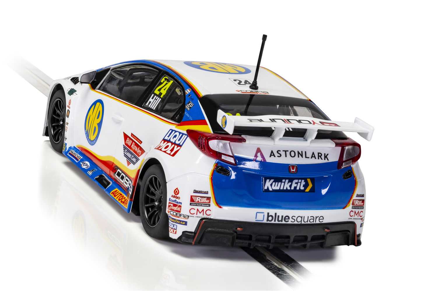 Autíčko Touring SCALEXTRIC C4210 - Honda Civic Type-R NGTC - Jake Hill 2020 (1:32)