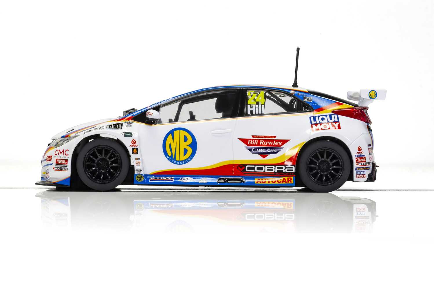 Autíčko Touring SCALEXTRIC C4210 - Honda Civic Type-R NGTC - Jake Hill 2020 (1:32)