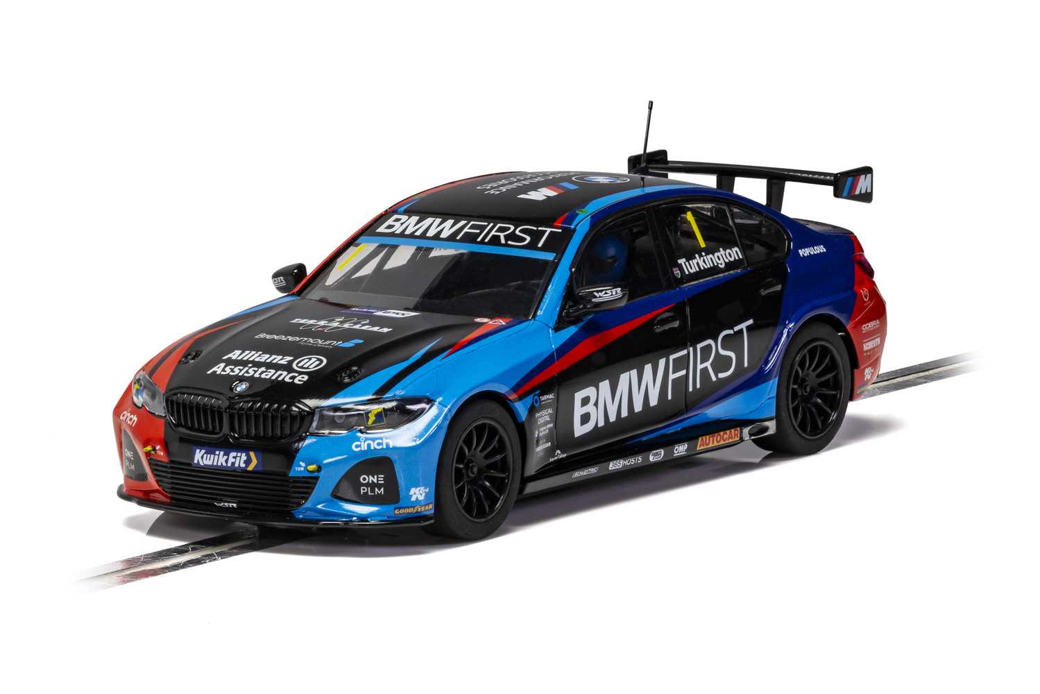 Autíčko Touring SCALEXTRIC C4225 - BMW 330i M-Šport BTCC 2020 - Colin Turkington (1:32) 28-C4225