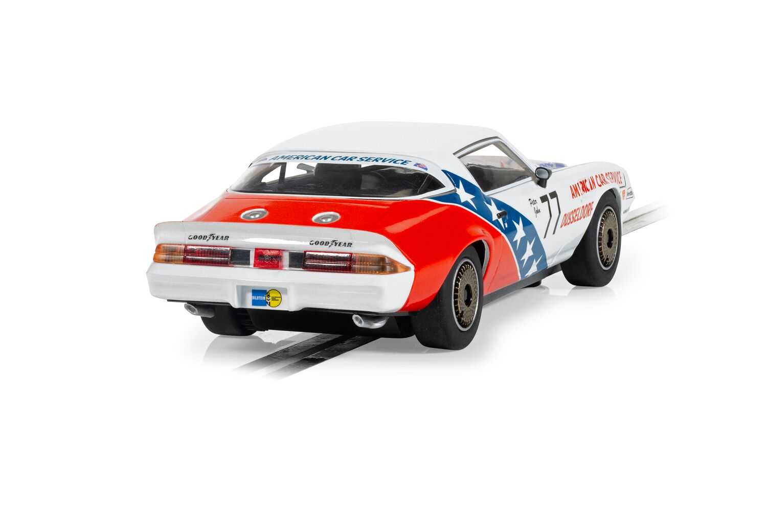 Autíčko Touring SCALEXTRIC C4300 - Chevrolet Camaro Z28 Peter John DTM 1982 (1:32)
