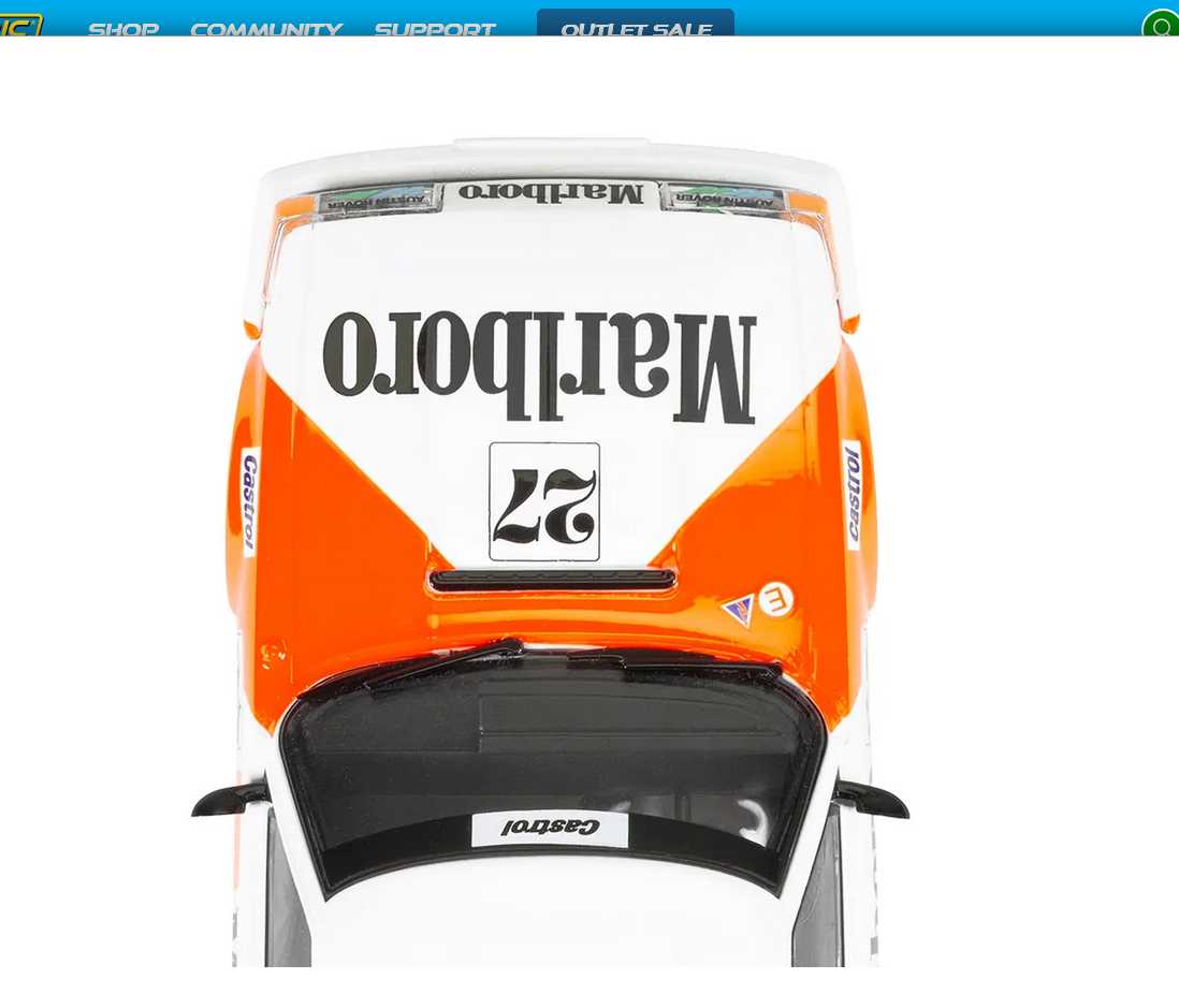 Autíčko Touring SCALEXTRIC C4416 - Rover SD1 - 1985 French Supertourisme (1:32)