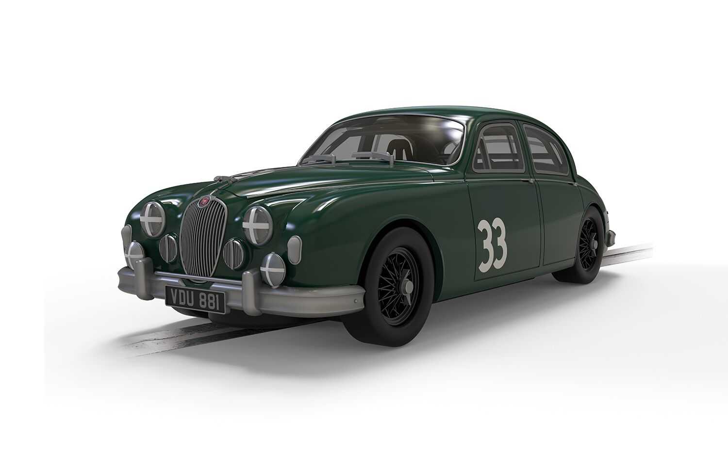 Autíčko Touring SCALEXTRIC C4506 - Jaguar MK1 - Mike Hawthorn (1:32)