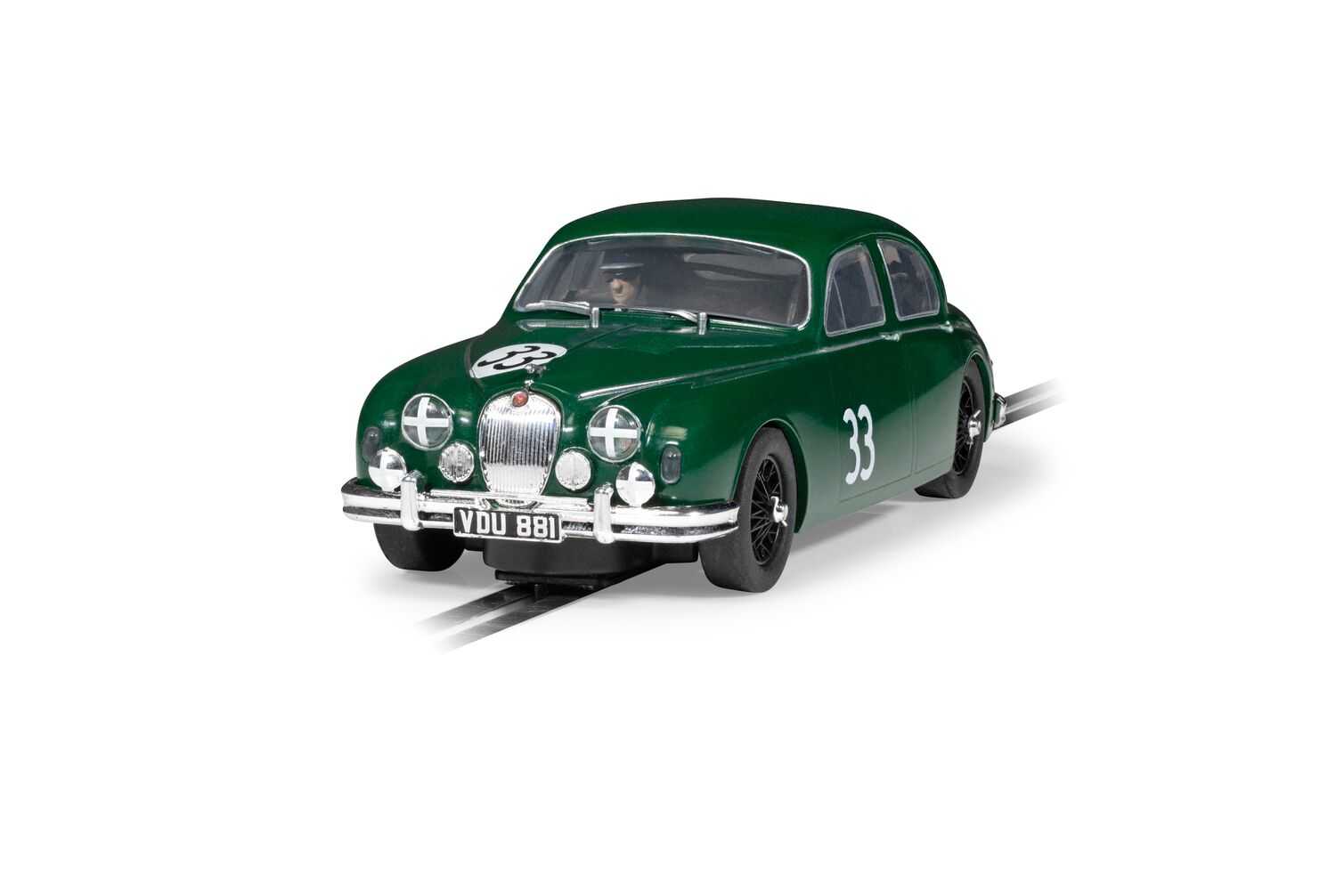 Autíčko Touring SCALEXTRIC C4506 - Jaguar MK1 - Mike Hawthorn (1:32)