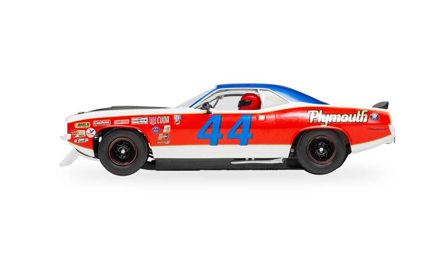 Autíčko Touring SCALEXTRIC C4525 - Plymouth Barracuda - Spa Summer Classic 2023 (1:32)