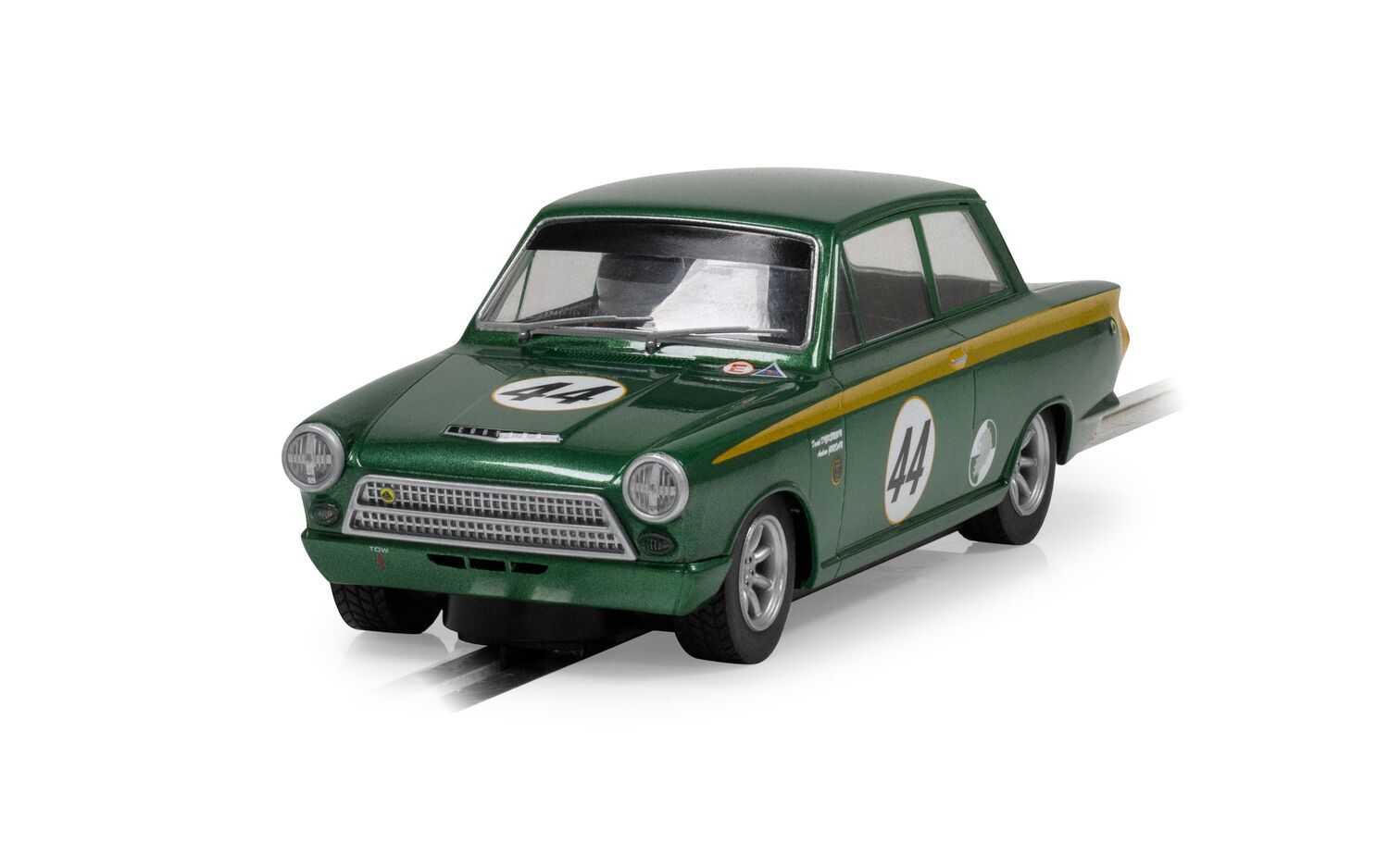 Autíčko Touring SCALEXTRIC C4540 - Ford Lotus Cortina - Goodwood 2023 - Andrew Jordan + David Dickenson (1:32)