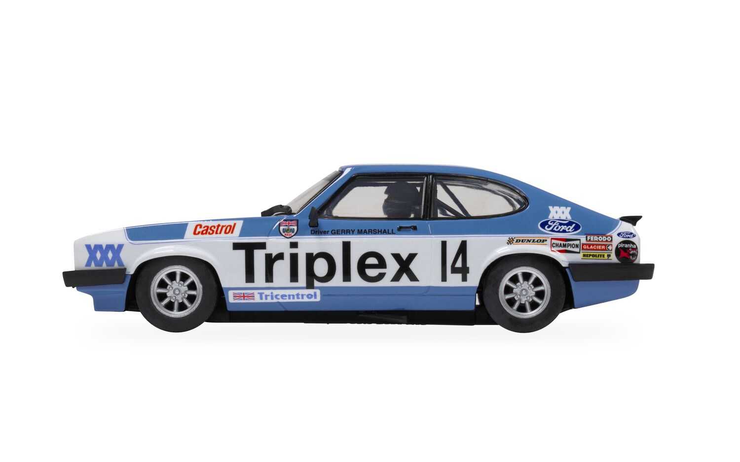 Autíčko Touring SCALEXTRIC C4544 - Ford Capri MKIII - Gerry Marshall (1:32)