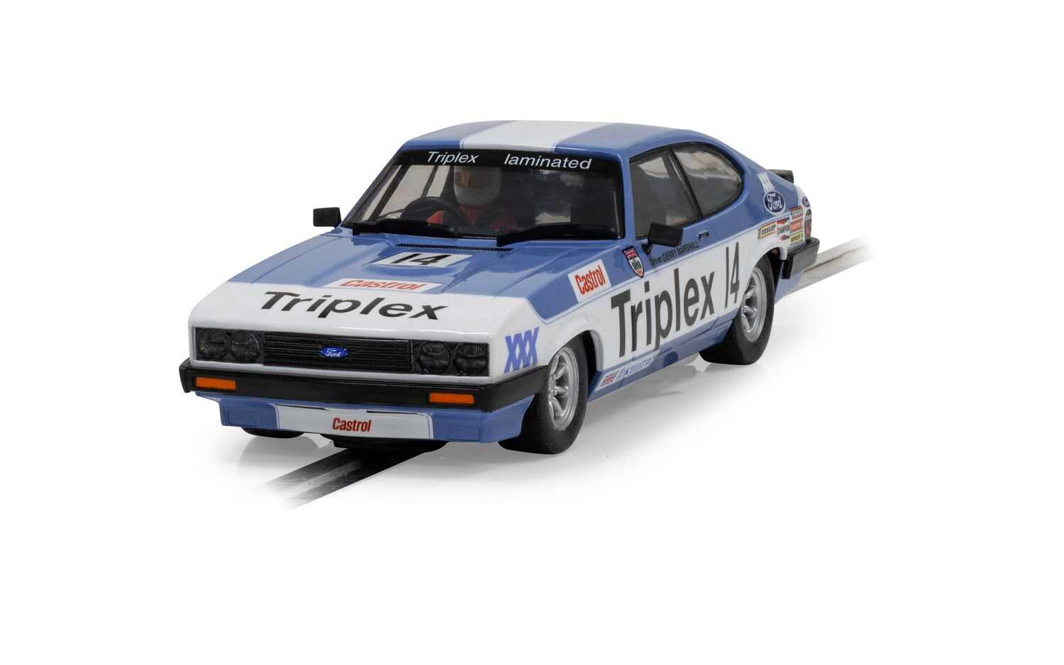 Autíčko Touring SCALEXTRIC C4544 - Ford Capri MKIII - Gerry Marshall (1:32)