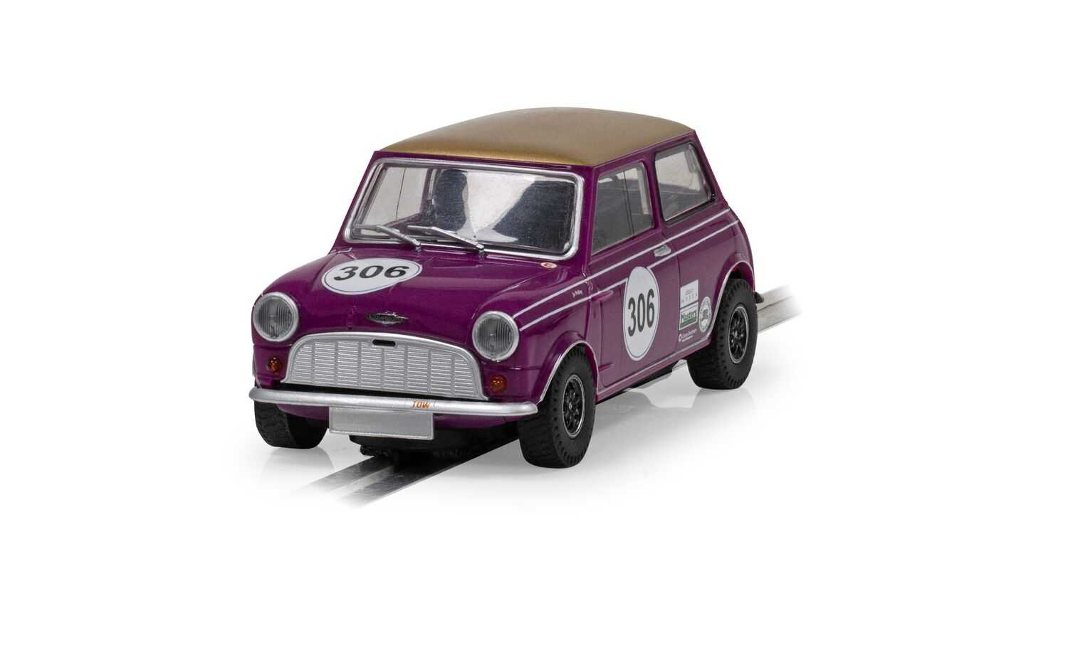 Autíčko Touring SCALEXTRIC C4545 - Austin Mini Cooper S - Jo Polley (1:32)