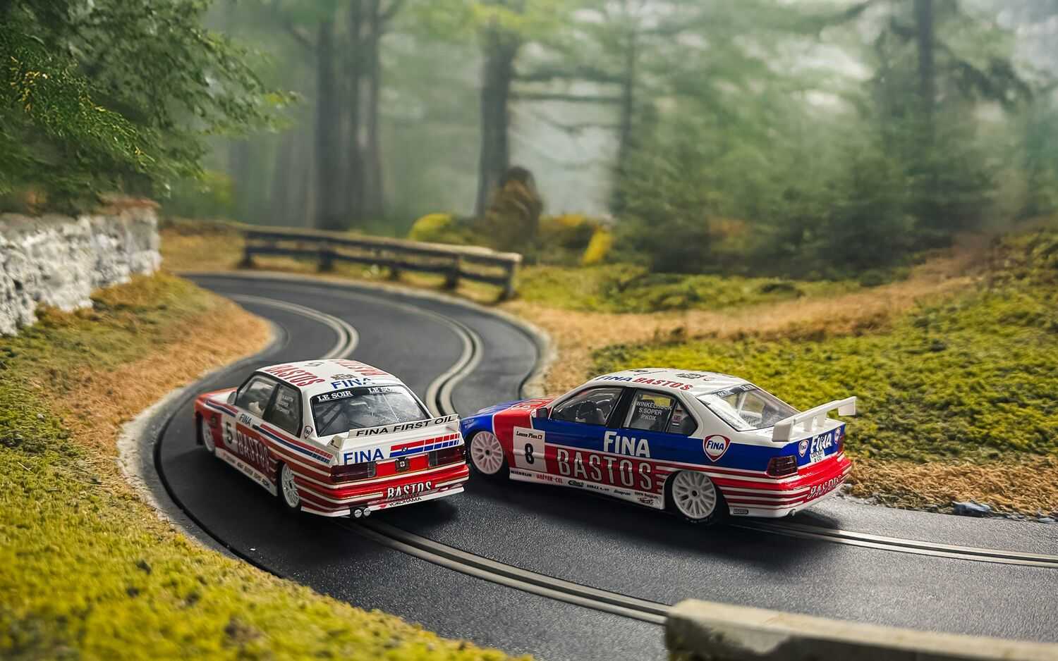 Autíčko Touring SCALEXTRIC C4587A - Spa 24H Winners BMW Twin Pack (1:32)