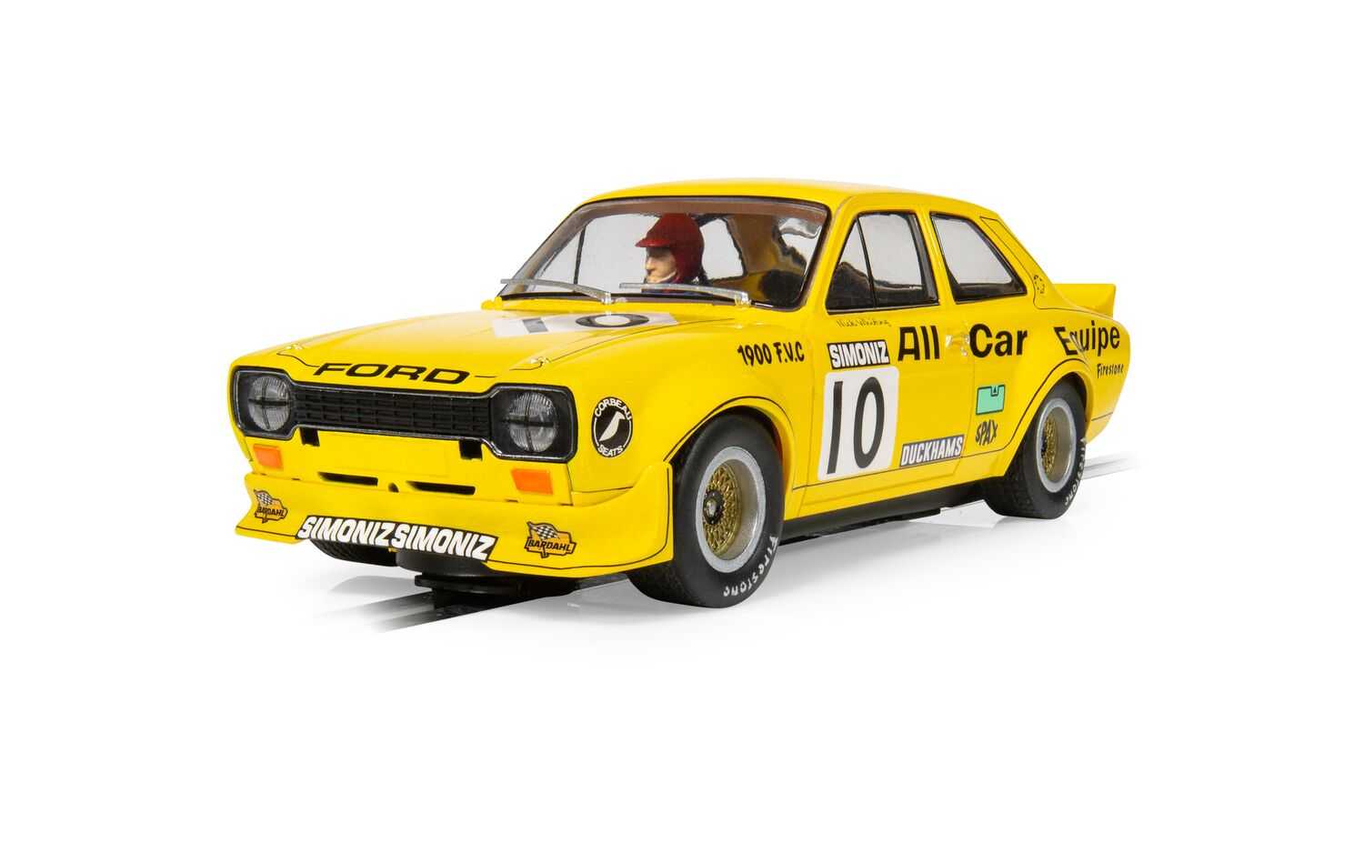 Autíčko Touring SCALEXTRIC C4590 - Ford Escort MK1 - All Car Equipe - Nick Whiting (1:32)