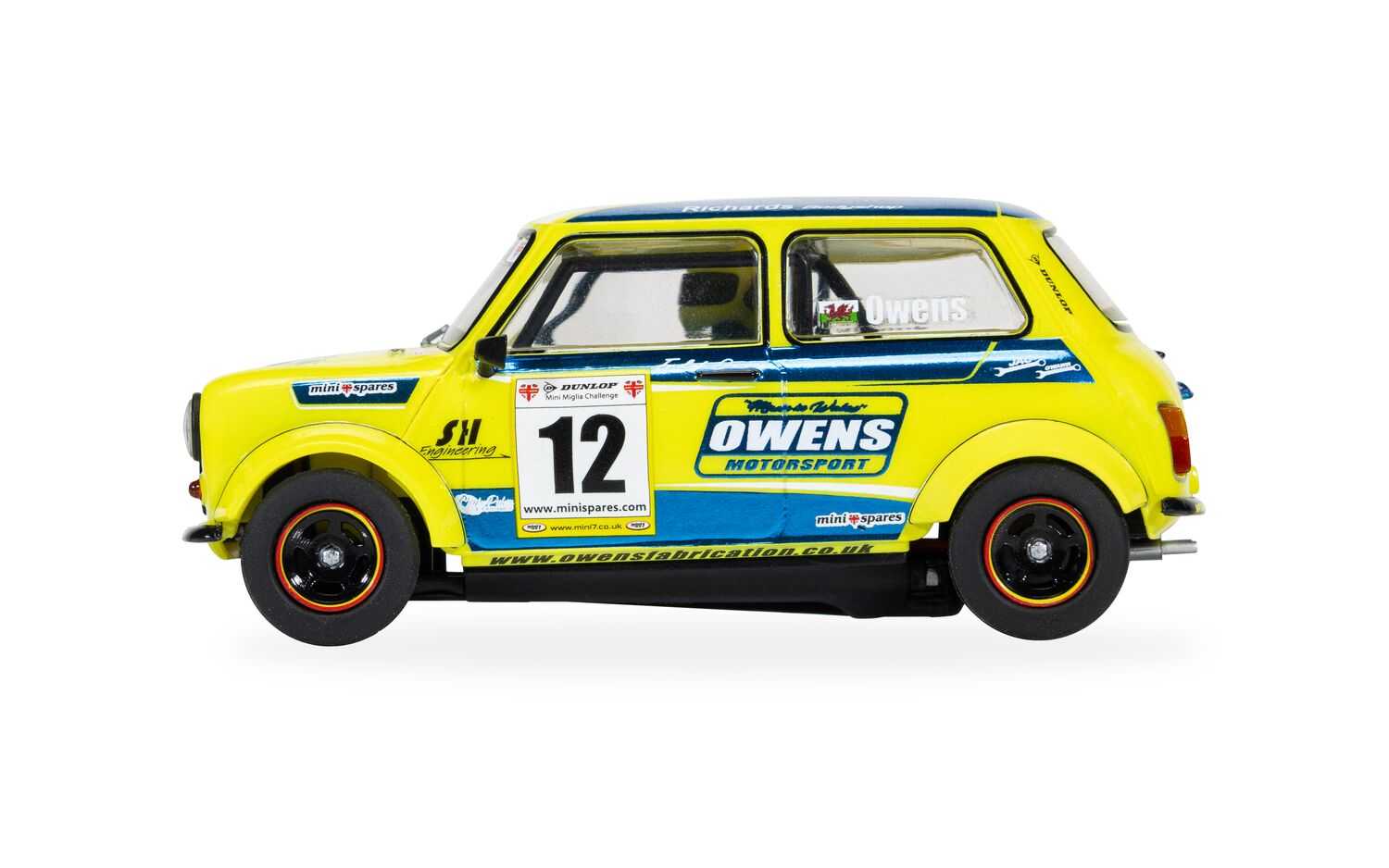 Autíčko Touring SCALEXTRIC C4635 - Mini Miglia - Endaf Owens (1:32)
