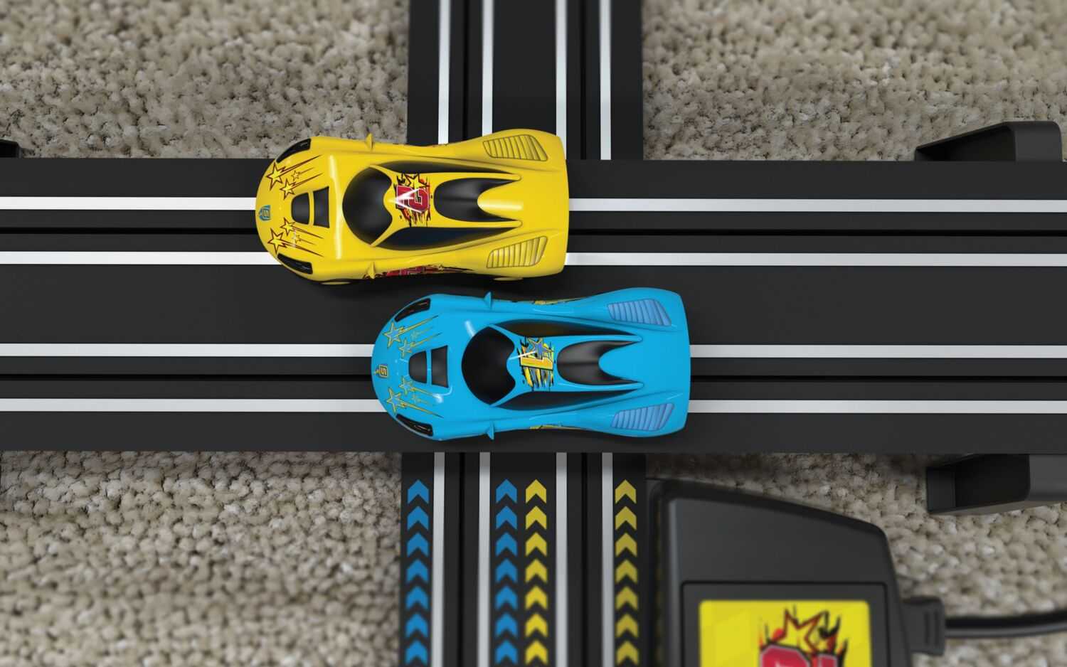 Autodráha MICRO SCALEXTRIC G1188M - My First Scalextric Let's Play! (Battery Powered) (1:64)