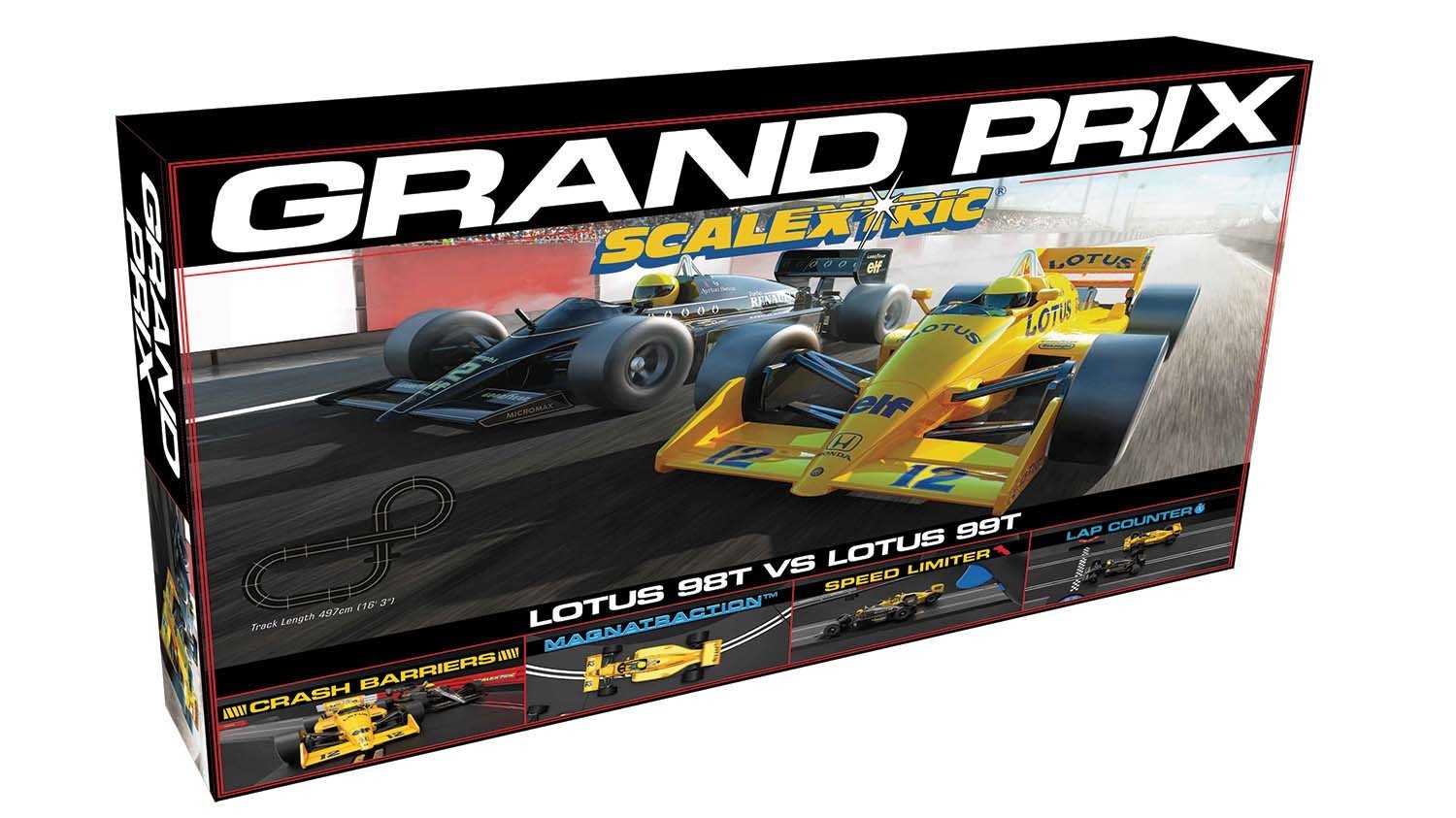 Autodráha SCALEXTRIC C1432P - 1980's Grand Prix Race Set (1:32)