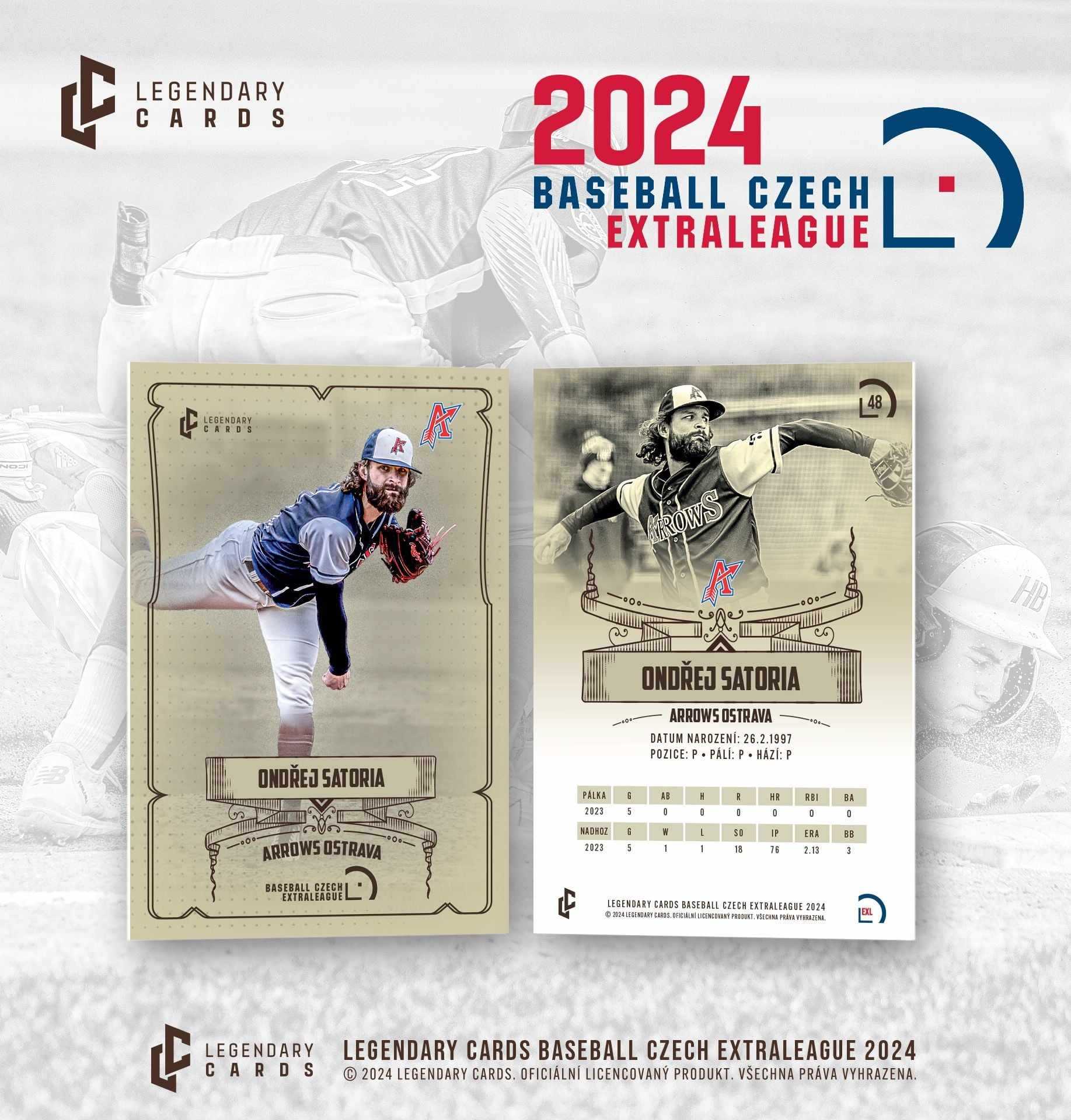 BASEBALL CZECH EXTRALEAGUE 2024 