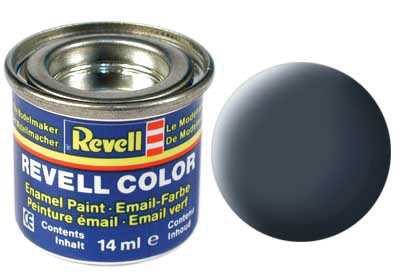 Náhled produktu - Barva Revell emailová č. 09 – matná antracitová šedá (14 ml)