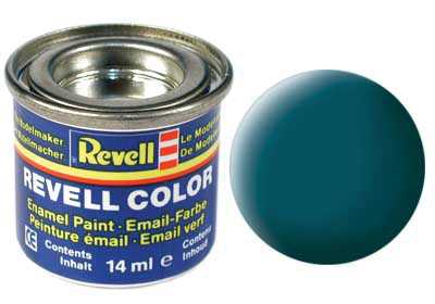 Náhľad produktu - Farba Revell emailová č. 48 – matná morská zelená (14 ml)