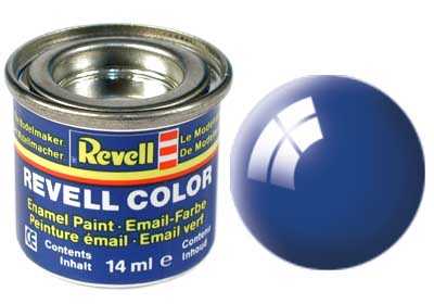 Náhľad produktu - Farba Revell emailová č. 52 – lesklá modrá (14 ml)