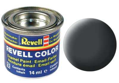 Náhľad produktu - Farba Revell emailová č. 77 – matná prachová šedá (14 ml)