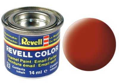 Náhľad produktu - Farba Revell emailová č. 83 – matná hrdzavá (14 ml)
