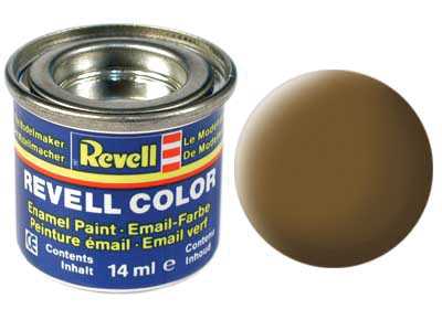 Náhľad produktu - Farba Revell emailová č. 87 – matná zemitá hnedá (14 ml)