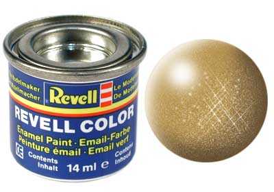 Náhľad produktu - Farba Revell emailová č. 94 – metalická zlatá (14 ml)