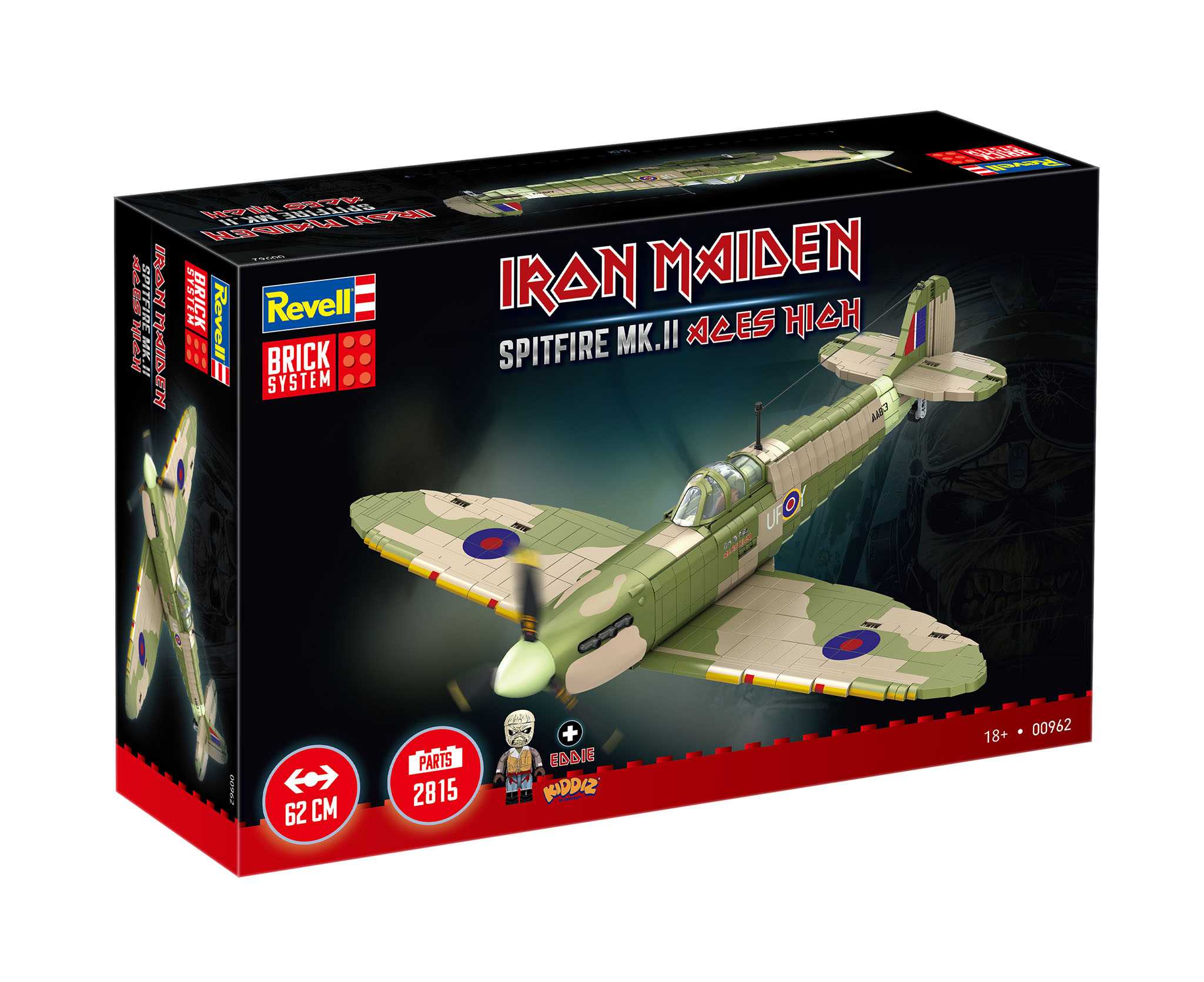Brick System REVELL 00962 - Iron Maiden Spitfire MK.II Aces High (1:18)