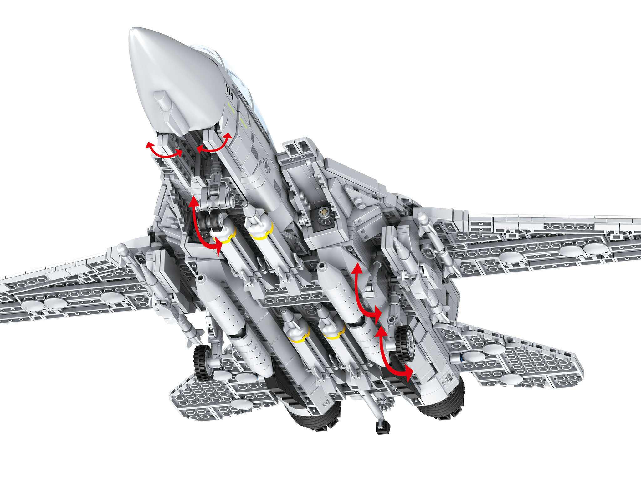 Brick System REVELL 00963 - Maverick's F-14A Tomcat "Top Gun" (1:32)