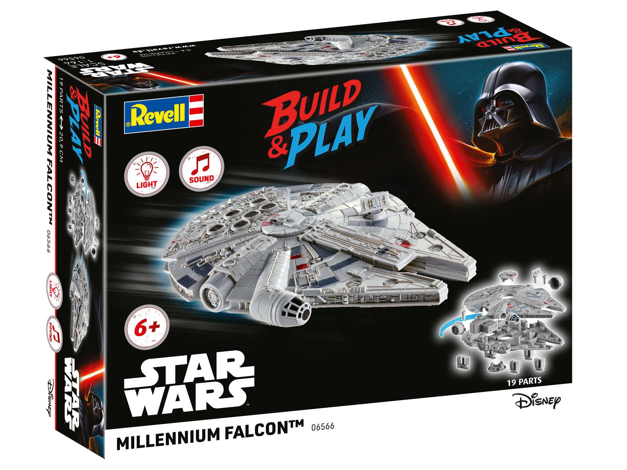 Build & Play SW 06566 - Millennium Falcon (1:164) 18-06566