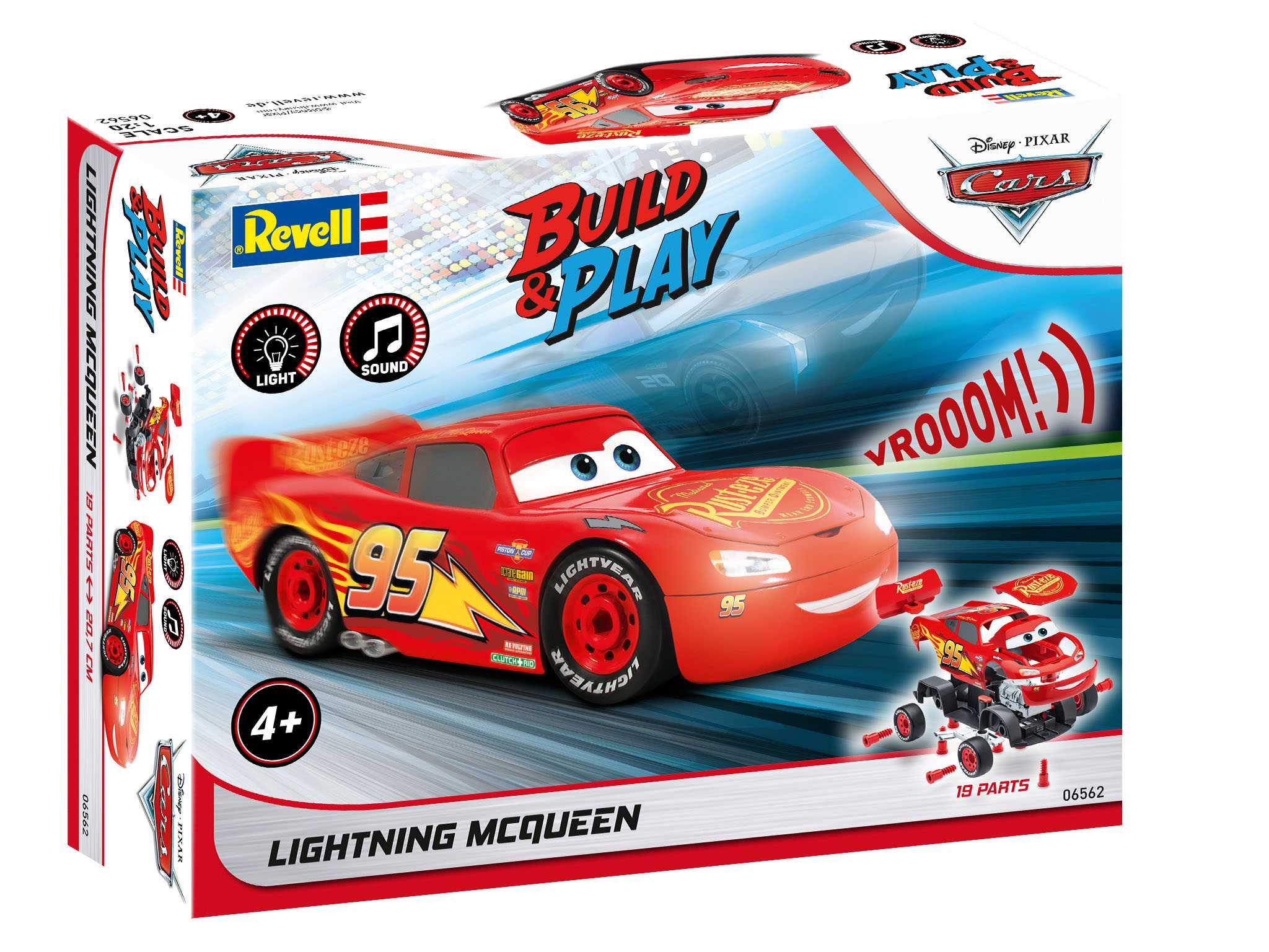Build & Play auto 06562 - Lightning McQueen (1:20)