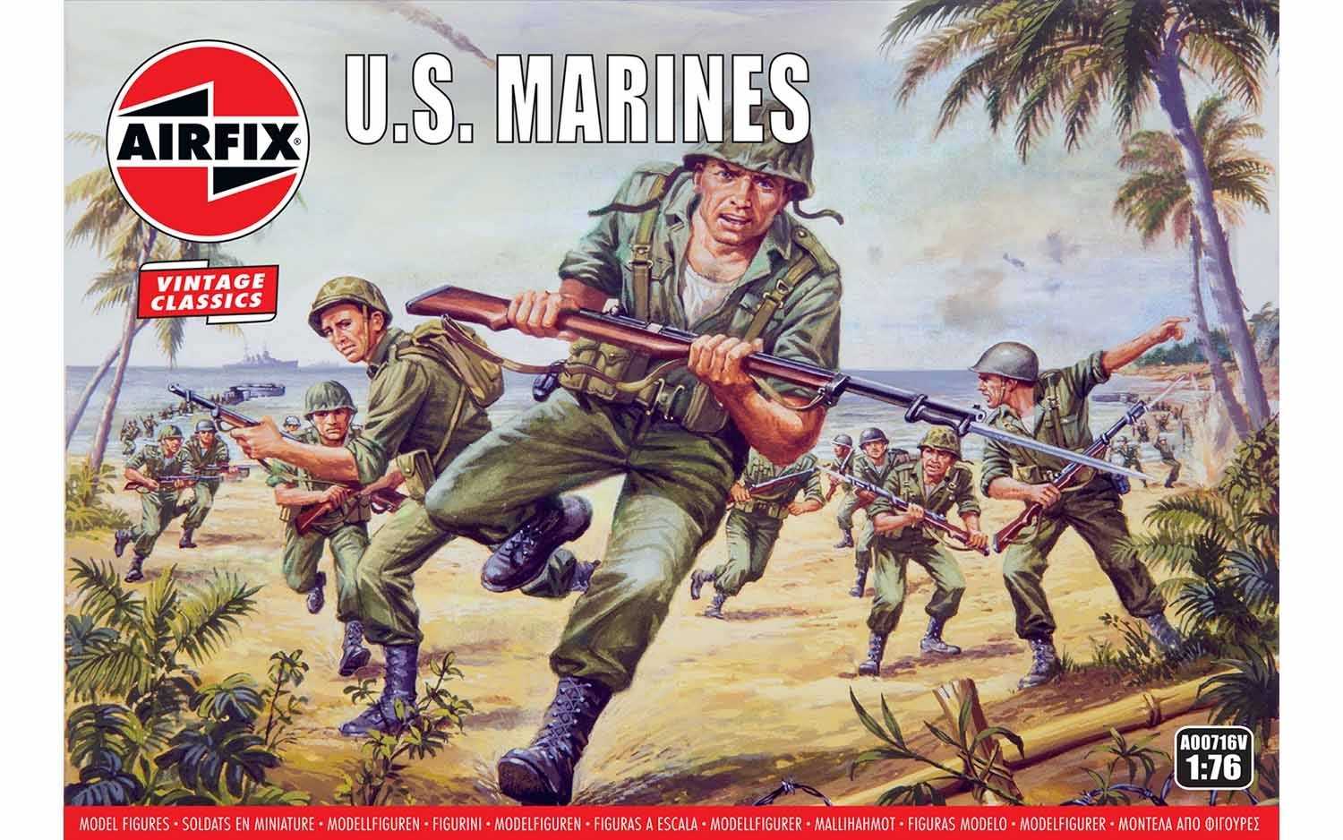 Classic Kit VINTAGE figurky A00716V - US Marines (1:76)