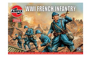 Classic Kit VINTAGE figurky A00728V - WW1 French Infantry (1:76)