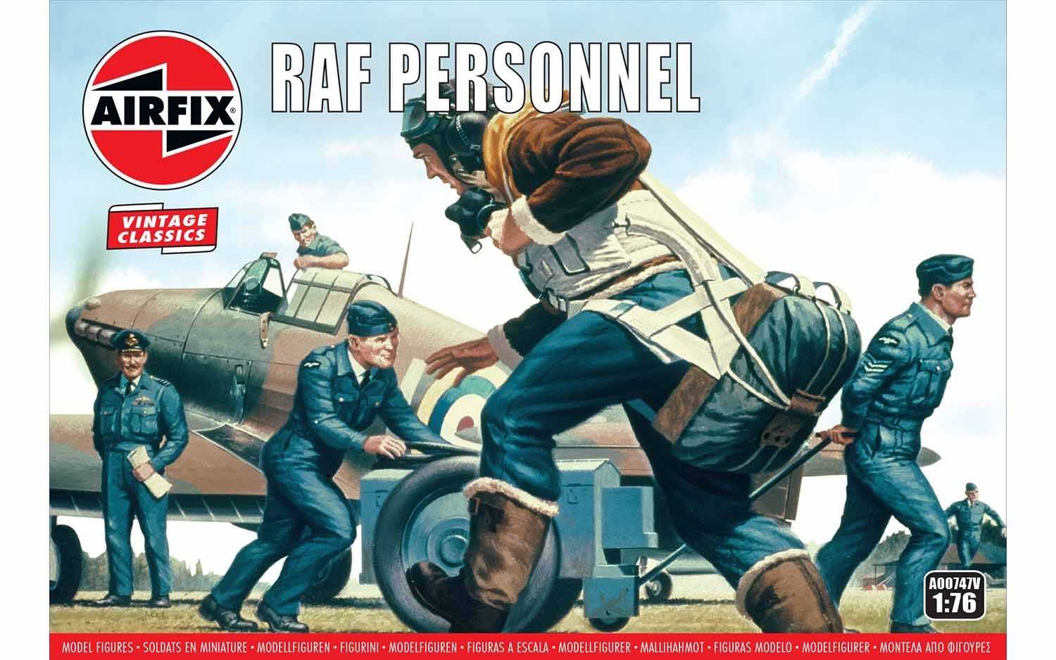 Classic Kit VINTAGE figurky A00747V - RAF Personnel (1:76)