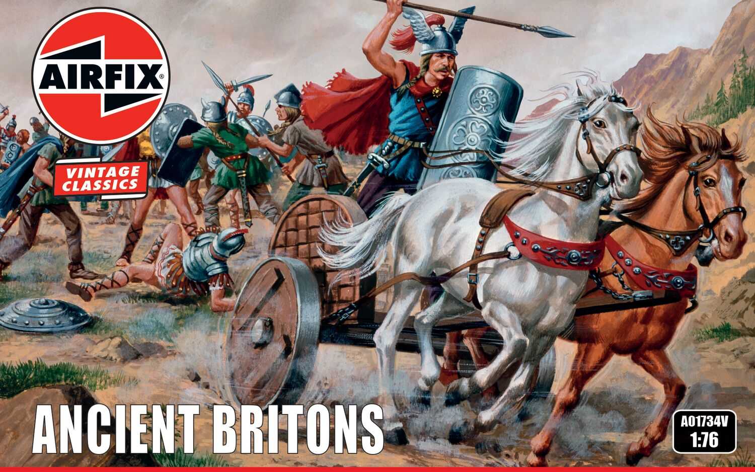 Classic Kit VINTAGE figurky A01734V - Ancient Britons (1:76)