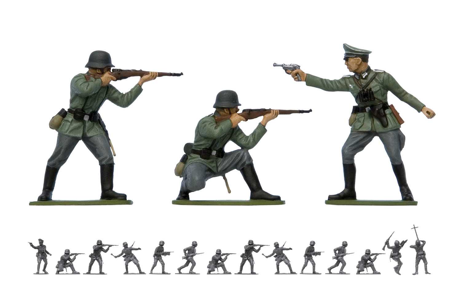 Classic Kit VINTAGE figurky A02702V - WIWII German Infantry (1:32)