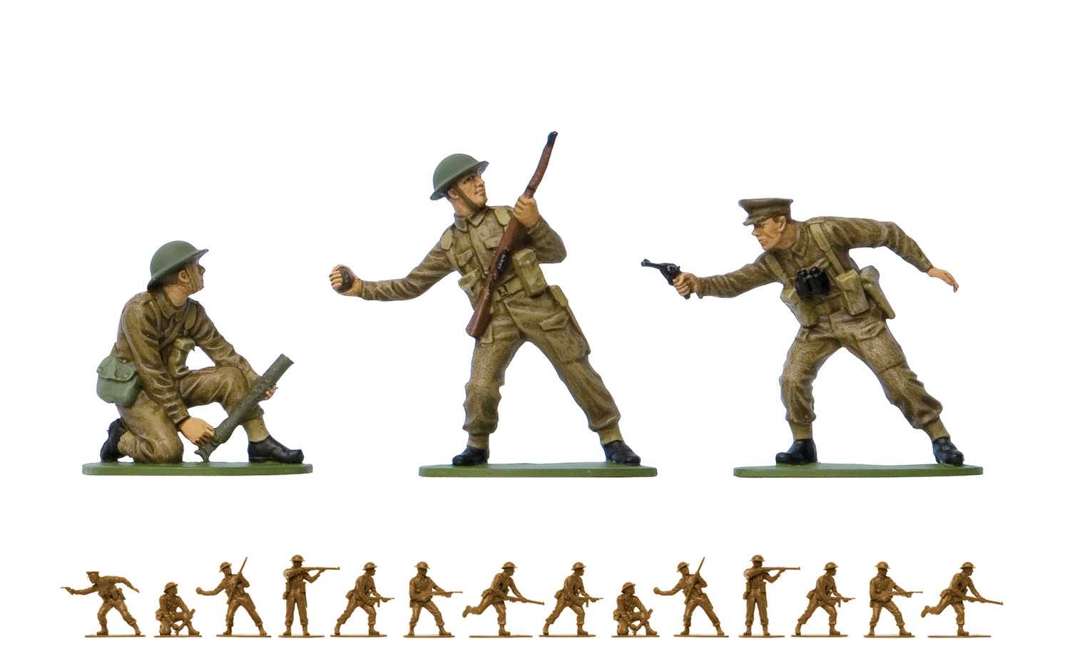 Classic Kit VINTAGE figurky A02718V - WWII British Infantry (1:32)