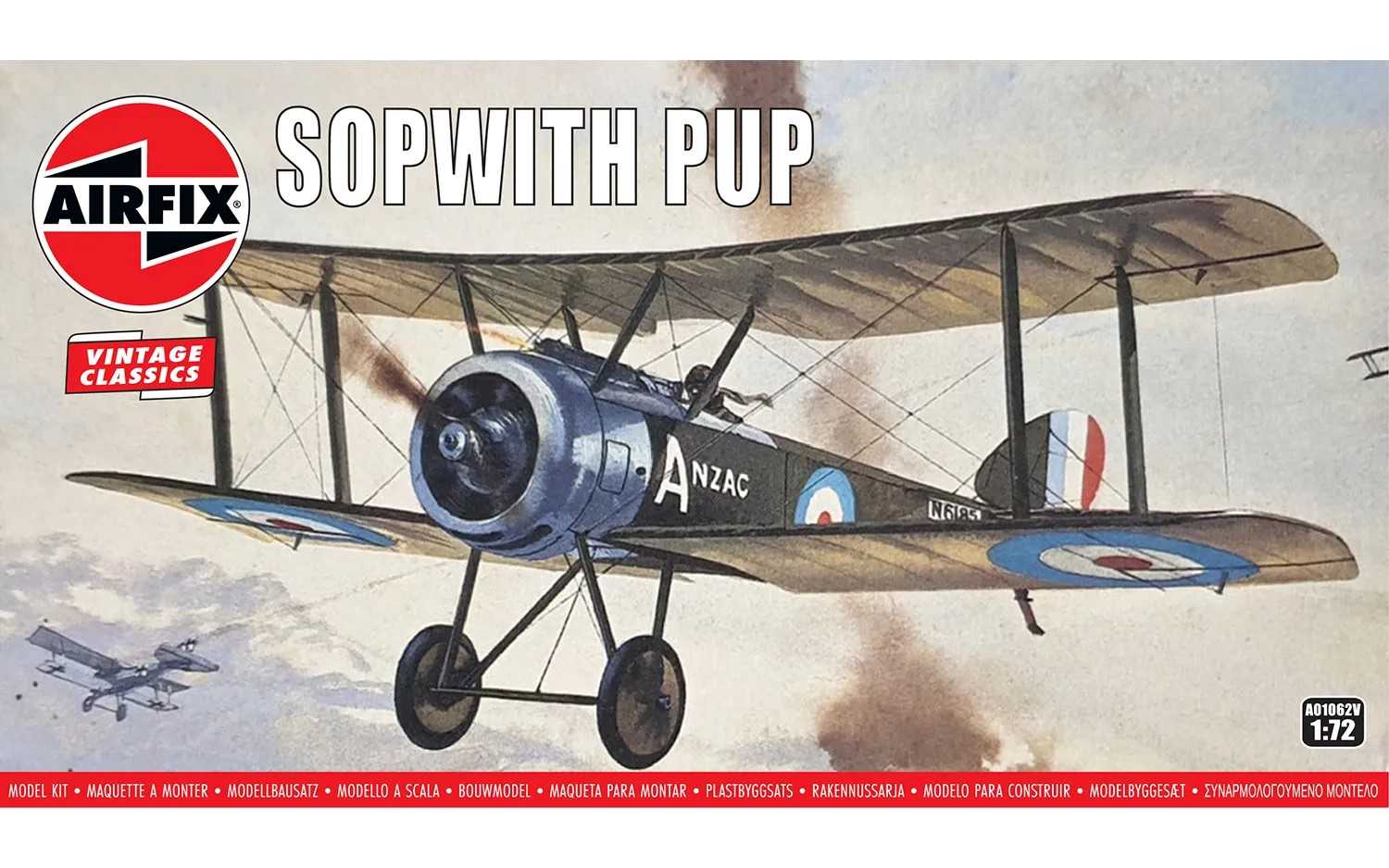 Classic Kit VINTAGE letadlo A01062V - Sopwith Pup (1:72)
