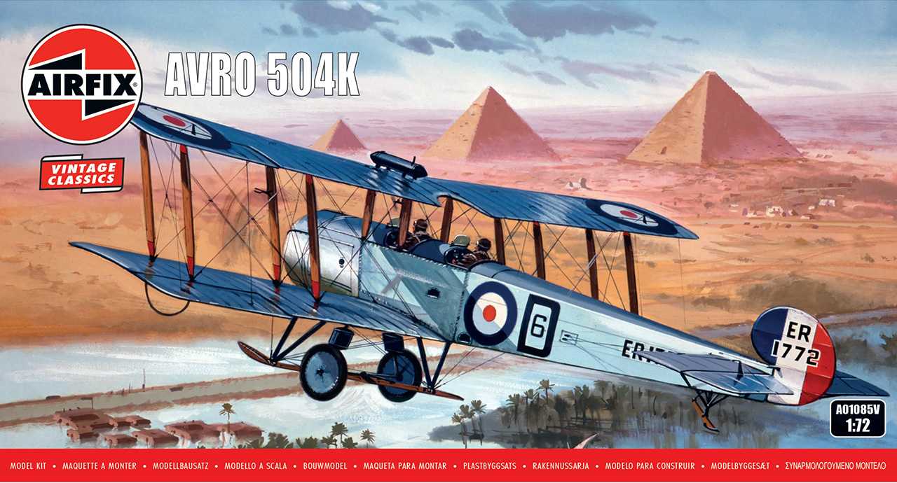 1:72 Avro 504K (Classic Kit VINTAGE)