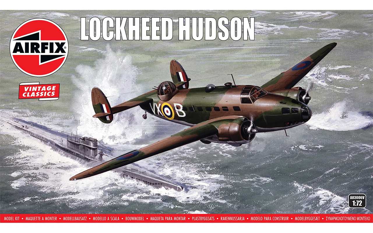 Classic Kit VINTAGE letadlo A03006V - Lockheed Hudson (1:72)