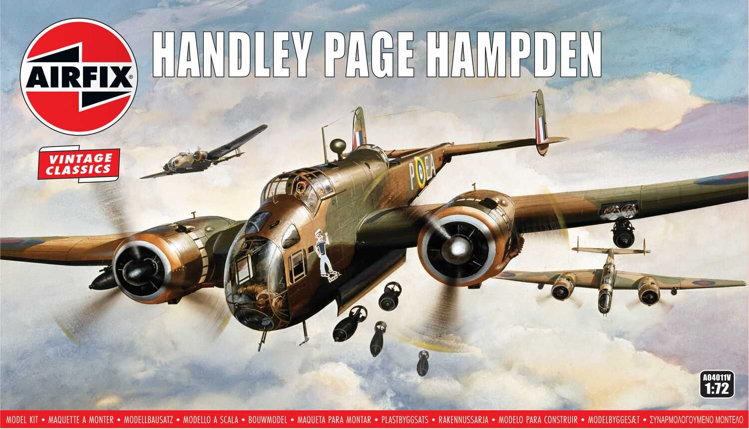 Classic Kit VINTAGE lietadlo A04011V - Handley Page Hampden (1:72) 30-A04011V