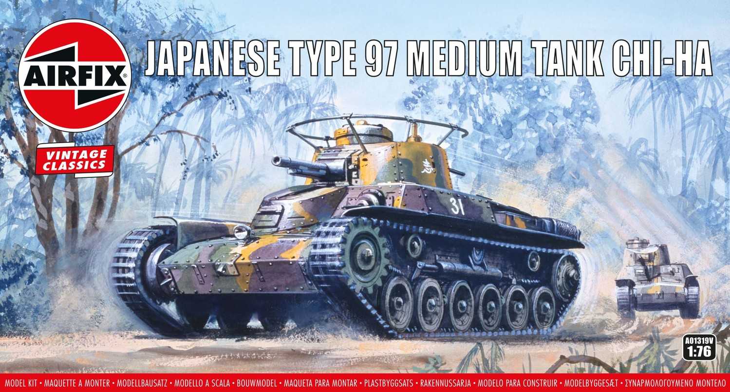 Classic Kit VINTAGE tank A01319V - Type 97 Chi Ha Japanese Tank (1:76) 30-A01319V