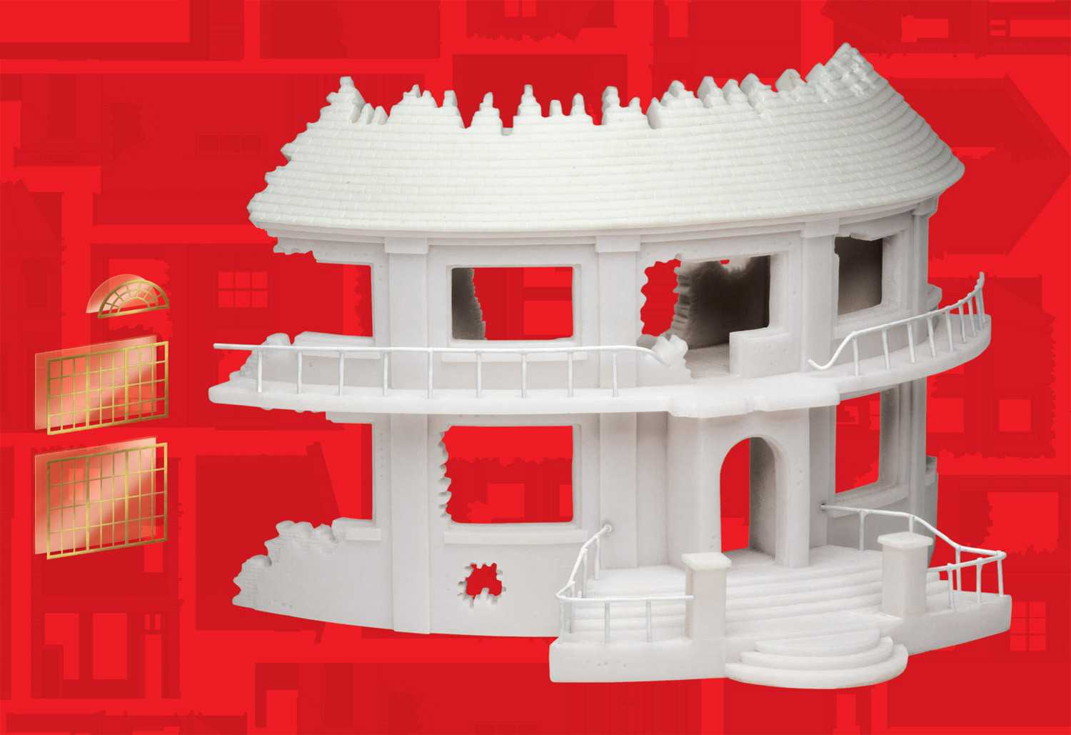 Classic Kit budova A75015 - Polish Bank (1:72)