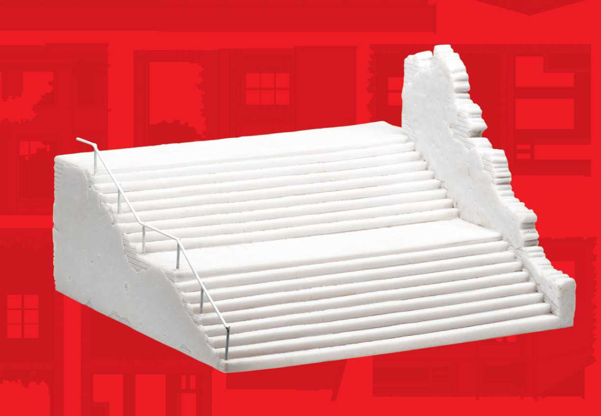 Classic Kit budova A75017 - European City Steps (1:72)