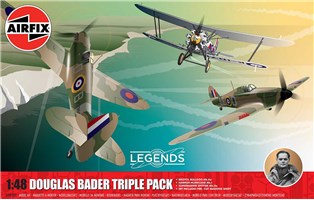 Classic Kit letadla A40101 - Legends - Douglas Bader (Triple Pack) (1:48)