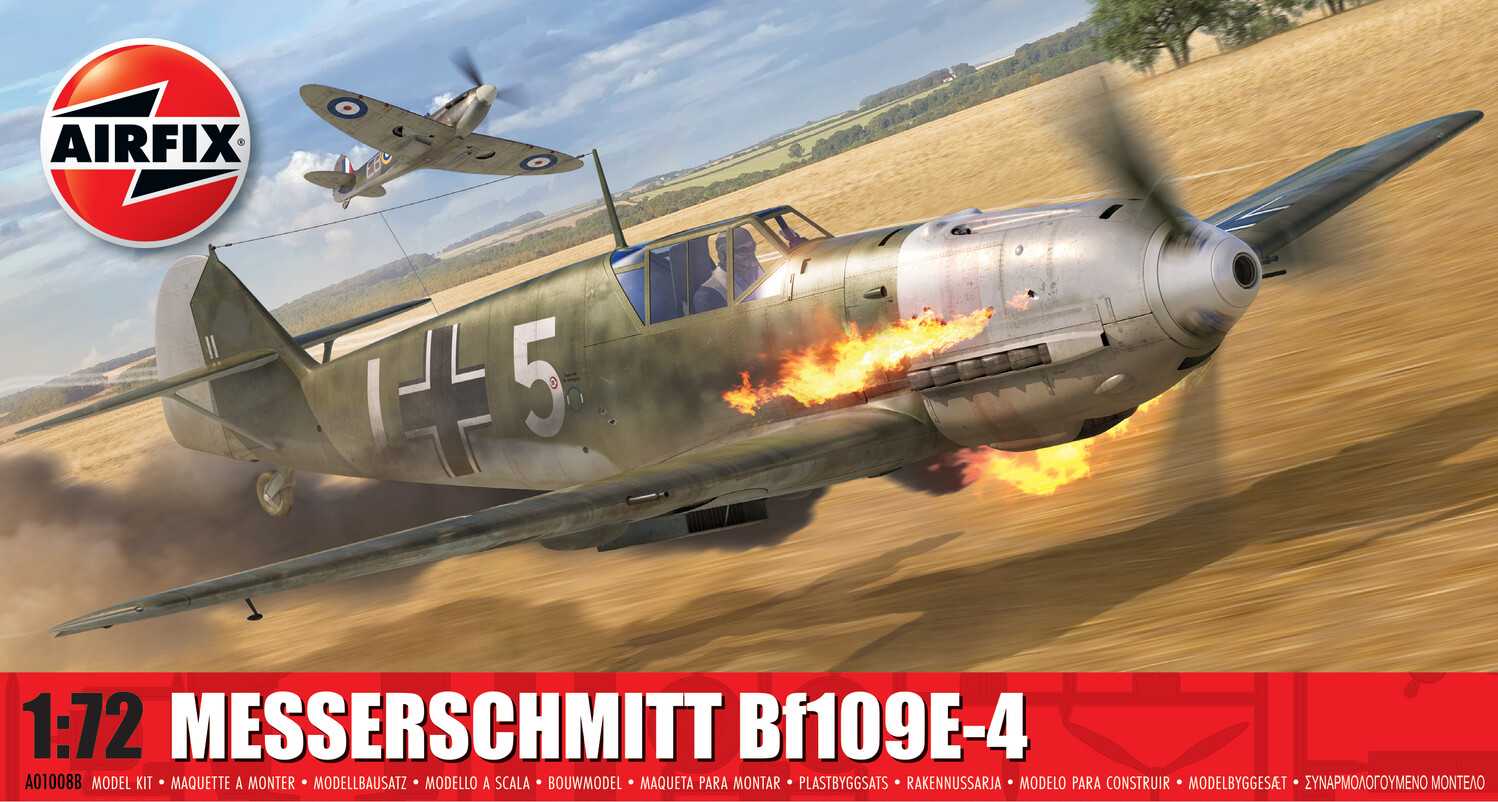 Classic Kit lietadlo A01008B - Messerschmitt Bf109E-4 (1:72) 30-A01008B