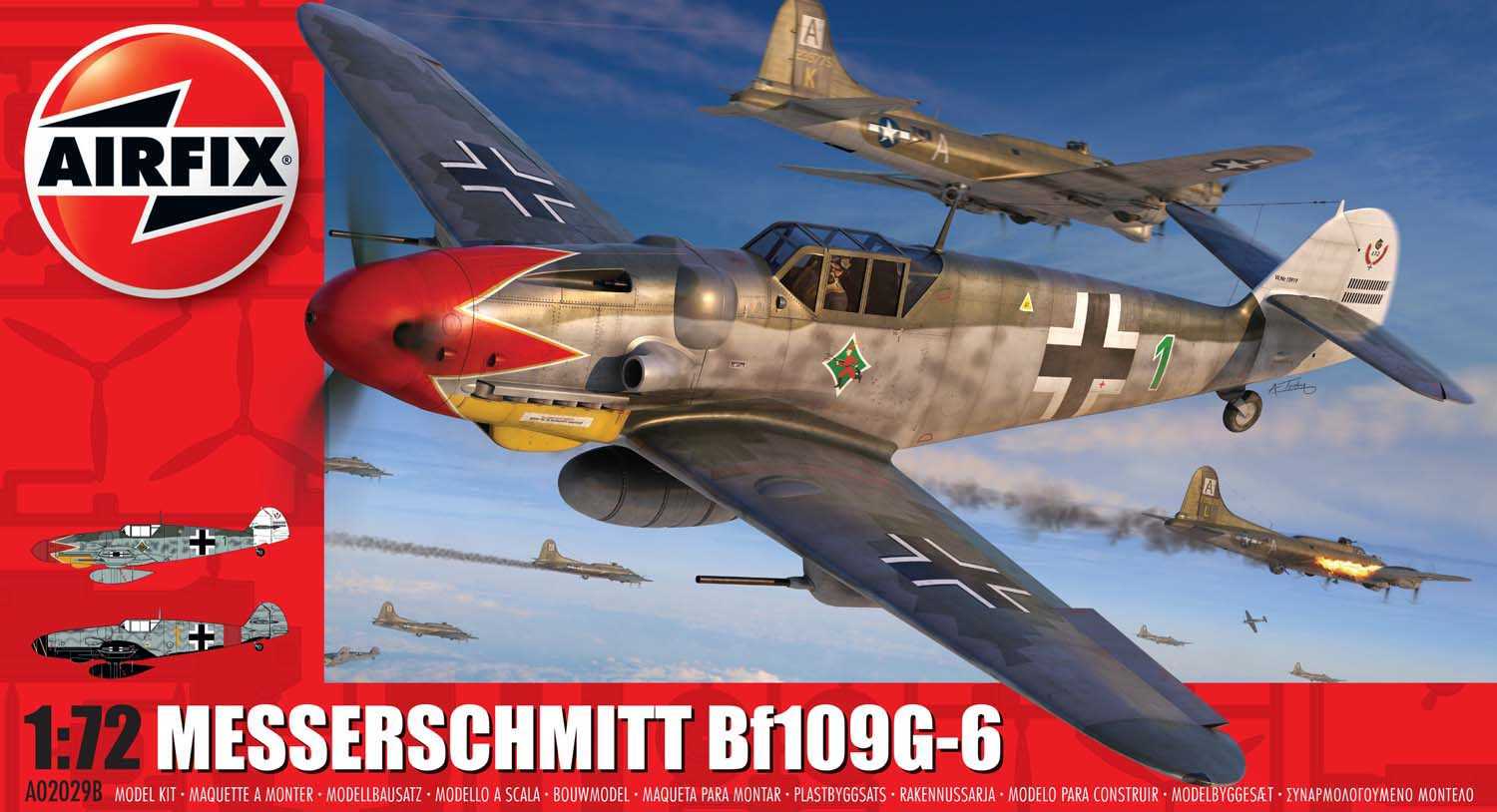 Classic Kit lietadlo A02029B - Messerschmitt Bf109G-6 (1:72) 30-A02029B