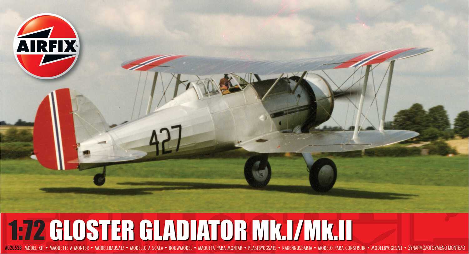 Classic Kit letadlo A02052B - Gloster Gladiator Mk.I/Mk.II (1:72)