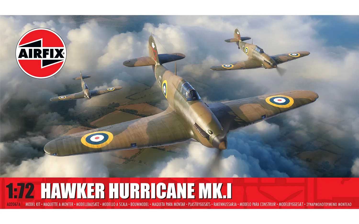 Classic Kit lietadlo A02067A - Hawker Hurricane Mk.I (1:72) 30-A02067A