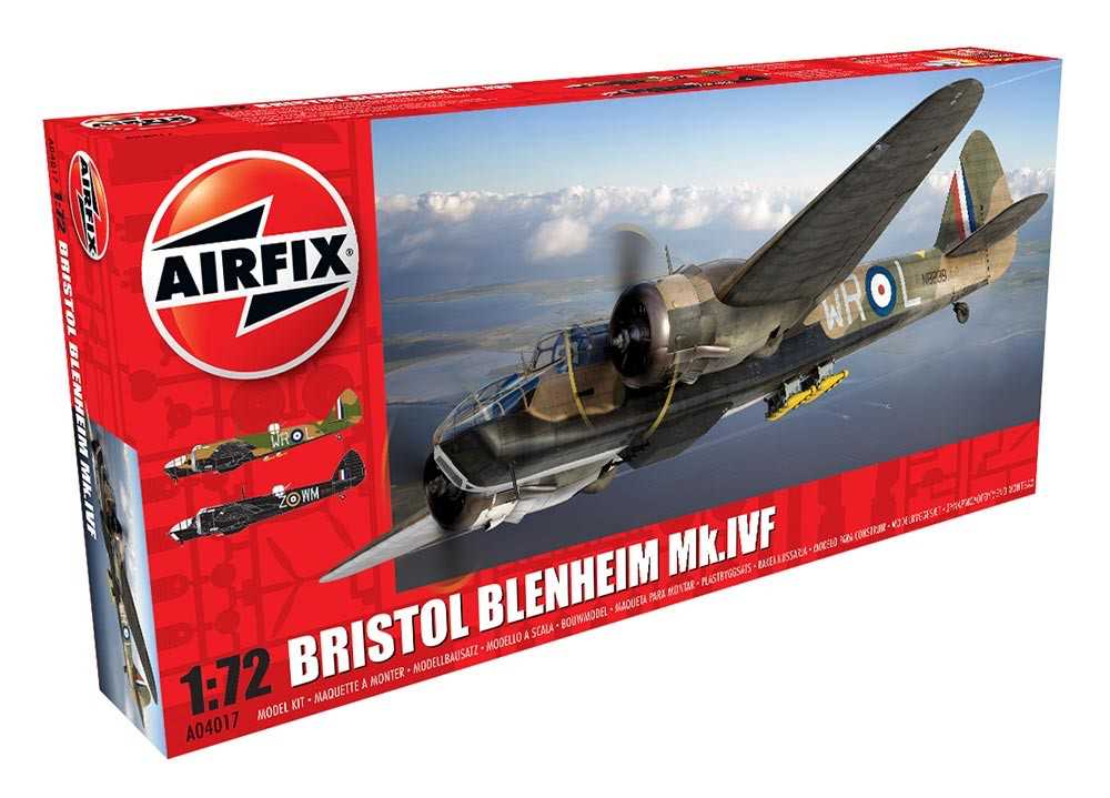 Classic Kit letadlo A04017 - Bristol Blenheim MkIV (Fighter) (1:72)